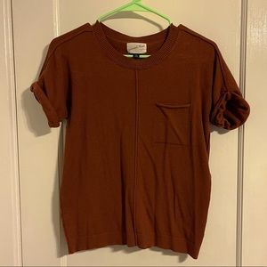 Super Soft Short Sleeve  Sweater